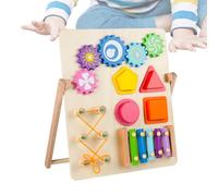 Tableau d'apprentissage précoce - Jouet éducatif pour la motricité, jeu de puzzle interactif, jouet de développement | Jeu d'activités pour pour garçons et filles âgés de 3 ans et plus