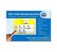 Tableau d'autocollants d'apprentissage de la propreté - Aide visuelle - Apprend aux enfants à utiliser les toilettes - SEN - Ressources d'apprentissage de l'autisme - Calendrier visuel pour enfants