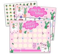 Tableau d'autocollants d'apprentissage de la propreté lama pour tout-petits, garçons et filles, 10 tableaux d'apprentissage de la propreté avec 216 autocollants et 1 carte de routine - A15