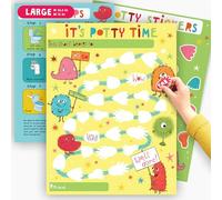 Tableau d'autocollants d'apprentissage de la propreté pour les tout-petits - Motif monstre mignon et insolite - Tableau de récompense d'apprentissage de la propreté pour filles, garçons, bébés -