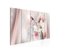 Tableau Dazzling Magnolias (5 Parts) Narrow-Taille L 200 x H 80 cm Imprimé G