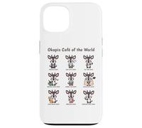 Tableau de Barista Okapi Cafe Giraffe pour Les Amateurs de café et de Smoothie Coque pour iPhone 13