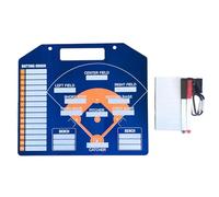 Tableau De Baseball pour Abri Joueurs | Équipement Magnétique Effaçable À Sec | Tableau Blanc Double Face Terrain Baseball | pour Débutants Professionnels Terrain Clôture Aire De Jeux Tournoi Jour De