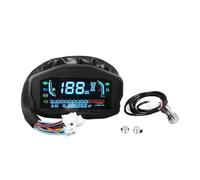 Tableau de bord à affichage numérique pour moto, compteur vitesse, tachymètre, température l'eau, niveau d'huile