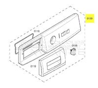 TABLEAU DE BORD COMPLET pour LAVE LINGE SIEMENS - 00669434