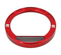 Tableau de bord compteur de vitesse jauge lunette garniture remplacement RZR570 800 900 1000 BLK pour véhicules tout-terrain (Rouge)