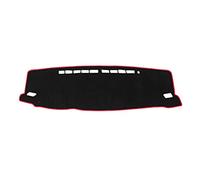 Tableau De Bord Couverture Tapis Tapis pour pour Fortuner pour SW4 pour Vanguard 2016-19 2020 2021 Tableau De Bord Pare-Soleil Protéger Tapis Tapis d'ombrag Tableau Bord(Red Edge)
