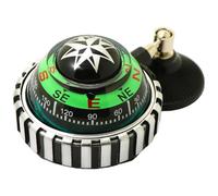 Tableau de Bord de Boussole Voiture, Boussole pour Voiture, Petit Tableau Bord Portable 2, 52 x 1, 89 x 4, 25 Pouces avec Ventouse, Installation Facile pour Les décorations Automobiles, Bateau