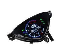 Tableau de bord de multifonctionnel clair à grand écran avec indicateur de vitesse, lectures précises 12 V pour compteur de vitesse numérique Mio110 SPORTY