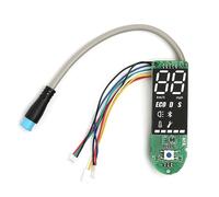 Tableau de bord de scooter électrique avec compteur d'écran pour Xiaomi3/MI3 Panneau LED de rechange amélioré pour scooter électrique LED Radio USB Kit de construction avec télécommande