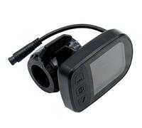 Tableau de bord de scooter électrique avec écran LCD - Accélérateurs - Commutateurs d'alimentation - Facile à installer - Pièce de contrôleur avant et arrière