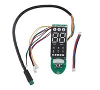 Tableau de bord de scooter électrique, panneau de rechange pour Xiaomi pour MI 4, module de commande en alliage d'aluminium avec affichage clair, PCB vert facile à installer, 73 x 23 mm