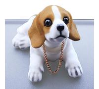 Tableau de bord de voiture , pour voitures, Figurines de chien en résine à tête secouée pour tableau de bord, Artisanat décoratif créatif en résine, ornement mignon de tableau de de voiture pour