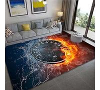 Tableau de Bord de Voiture Tapis de Moto Pour Salon Chambre Cuisine Couloir Zone de Course Tapis de Bain Tapis de Porte Créatif Grand Tapis Doux Flanelle Tapis Antidérapant (Couleur 3,80x160 cm)