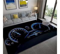 Tableau de Bord de Voiture Tapis de Moto Pour Salon Chambre Cuisine Couloir Zone de Course Tapis de Bain Tapis de Porte Créatif Grand Tapis Doux Flanelle Tapis Antidérapant (Couleur 4,100x150 cm)