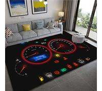 Tableau de Bord de Voiture Tapis de Moto Pour Salon Chambre Cuisine Couloir Zone de Course Tapis de Bain Tapis de Porte Créatif Grand Tapis Doux Flanelle Tapis Antidérapant (Couleur 1,80x120 cm)