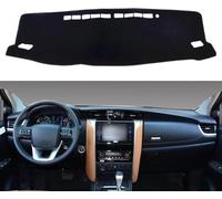 Tableau de Bord de Voiture Tapis pour Toyota Fortuner 2016 2017 2018, Antidérapant Console Centrale Tapis Tableau Bord Pare-Soleil Tapis