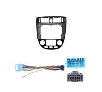 Tableau de Bord du Panneau stéréo pour Buick pour Excelle 2004-2007 Cadre Fascia Adaptateur Décoder Radio Tableau De Bord Câble Harnais Boîte Canbus 10Pouces(Frame D Cable)