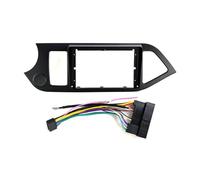 Tableau de Bord du Panneau stéréo pour Kia pour Picanto pour Morning 2011+ 9 Pouce Radio De Voiture Fascia Cadre Audio Installer Tableau Bord Montage Kit Panneau Câble