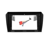 Tableau de Bord du Panneau stéréo pour Mazda 3 pour AXELA 2004-2009 Auto Radio Fascias Stéréo Panneau Tableau De Bord Installation Habillage Kit Cadre GPS DVD Bélière(Encadrer Un Cordon)