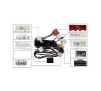 Tableau de Bord du Panneau stéréo pour Mazda 6 2004-2015 Canbus Box Decoder Cadre Voiture Fascia Adaptateur Android Radio Audio Tableau Bord Panneau Montage Kit(High-Cable Canbus)