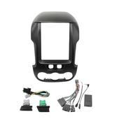 Tableau de Bord du Panneau stéréo pour pour Ranger 2012 2013 2014 2015 2 Din Voiture Radio Fascias Multimedia Cadre Video Lecteur Navigation DVD Panneau Trim(Black Frame Full Set)