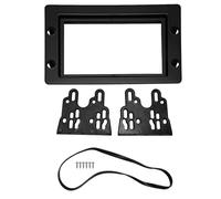 Tableau de Bord du Panneau stéréo pour Saab 9-5 2005 2006 2007 2008 2009 2010 2011 Kit De Garniture De Panneau De Tableau De Bord De Radio Stéréo De Voiture 2 Din Façade d'autoradio