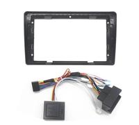 Tableau de Bord du Panneau stéréo pour Seat pour Arosa pour Ibiza Automobile Radio Fascia Video Panneau Lecteur Audio Tableau Bord 2 Din Cadre Dashboard Montage Kit(Câble de façade canbus)