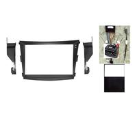 Tableau de Bord du Panneau stéréo pour SsangYong pour Tivoli pour Tivolan 2015-2019 2Din 9 Pouce Radio Facia DVD GPS Mp5 Panneau Cadre Tableau De Bord Montage Kit(Ensemble)