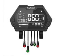 Tableau de Bord Écran LCD 7 Broches Compatible avec Kukirin G2 Master (Version B) Kickscooter , Compteur de Vitesse avec Connecteur 7 Broches, Panneau de Contrôle et Moniteur d'Affichage Numérique