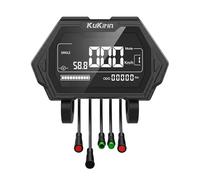 Tableau de Bord Écran LCD Connecteur à 5 Fils Compatible avec Trottinette Kukirin G2 Pro / G2 Max, TFM13-FEIM1-16 (D) Version Compteur Numérique, Moniteur de Vitesse en Temps Réel