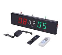 Tableau de bord électronique sans fil avec télécommande et support, affichage LED, mémoire de mise hors tension, enregistrement historique, plusieurs modes d'affichage pour les jeux