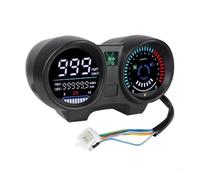 Tableau de Bord étanche pour Moto, Comprenant Un Compteur kilométrique, Compte-Tours et tachymètre avec Grand écran L C D numérique, pour Les Motards CG150 Fan 150