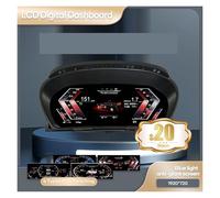 Tableau de bord LCD de voiture Linux 12,3" compatible avec BMW X5 Series E70 E71 2006-2013 CCC CIC Tableau de bord virtuel CockPit Compteur de vitesse(X5 70)
