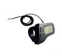 Tableau de bord LCD pour vélo électrique KT LCD11 prenant en charge les contrôleurs 36 V 48 V avec connecteur SM 5 broches Affichage en temps réel de la vitesse de la batterie et du kilométrage