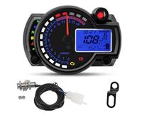 Tableau de Bord numérique Universel pour Moto : Compteur Vitesse, odomètre, tachymètre, rétroéclairage, Compte-Tours