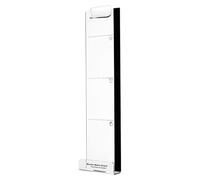 Tableau de bord organisateur pour moniteur | Panneau latéral acrylique transparent pour ordinateur | Accessoires adhésifs de bureau en acrylique Organisateur de messages pour ordinateur portable et