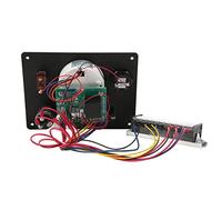 Tableau de Bord pour Bateau étanche IP67 avec Tachymètre - Multifonction - 4000 Tr/min - Arrêt des Moteurs Démarrage ON OFF - Alarme de Température de l'eau. (12V)