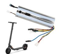 Tableau de bord pour scooter électrique Ninebot E22/E25, construction métallique, module de commande argenté 16 x 5 x 5 cm
