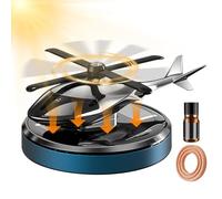 Tableau de bord Solar Helicopter Car Diffuseur - Fraiseurs de voiture tournante | Ornement de diffuseur de parfumd'économie d'espace pour le camion RV SUV, accessoires de décoration intérie
