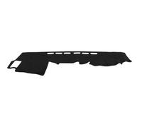 Tableau de bord Tapis De Tableau De Bord Antidérapant Pour Toyota Pour Hilux Pour VIGO SR SR5 2005-2014 Tapis antidérapant(Noir,LHD)