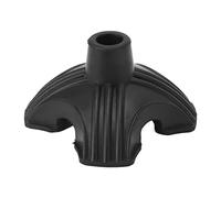 Tableau de canne Walking Rubber Foot Pad Remplacement de 4 Prong Self Standing Standing Base pour les aînés et les utilisateurs de mobilité des utilisateurs en caoutchouc durable