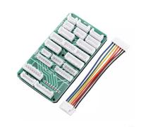 Tableau de charge parallèle 2S-6S pour modèles réduits de batterie d'avion, multi-batterie pour chargeur LiPo Balance avec protection contre les surintensités, design ABS vert pour drones RC