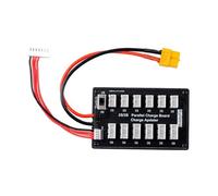 Tableau de charge parallèle 6 batteries simultanées 2S 3S 7,4 V 11,1 V Balance pour modèles Gel Blasters Charge multiple pour Gel Blasters