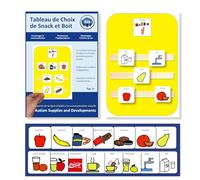 Tableau de Choix Repas Autisme, Communication Non-Verbale (Français)