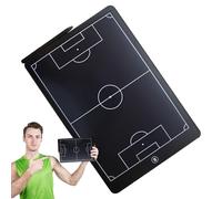Tableau de coaching de football | Tableau blanc électronique de stratégie de 40,6 cm | pour enseignant, athlète, joueur professionnel, entraînement, terrain