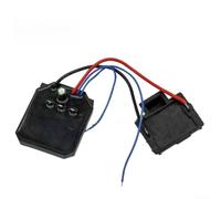 Tableau de commande de tronçonneuse électrique sans balais de 10,2 cm, 15,2 cm, convient pour réparation de scie de jardin, boîtier noir