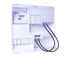Tableau de communication Grade 2TV avec 8 RJ45 + 4 RJ45 TV
