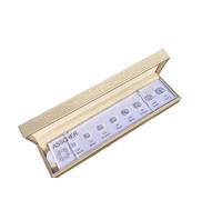 Tableau de comparaison complet des pierres précieuses avec diamants en oxyde de zirconium robustes - Outil de fabrication de bagues pour bijoutiers - Outil de référence des tailles