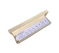 Tableau de comparaison complet des pierres précieuses avec diamants en oxyde de zirconium robustes - Outil de fabrication de bagues pour bijoutiers - Outil de référence des tailles